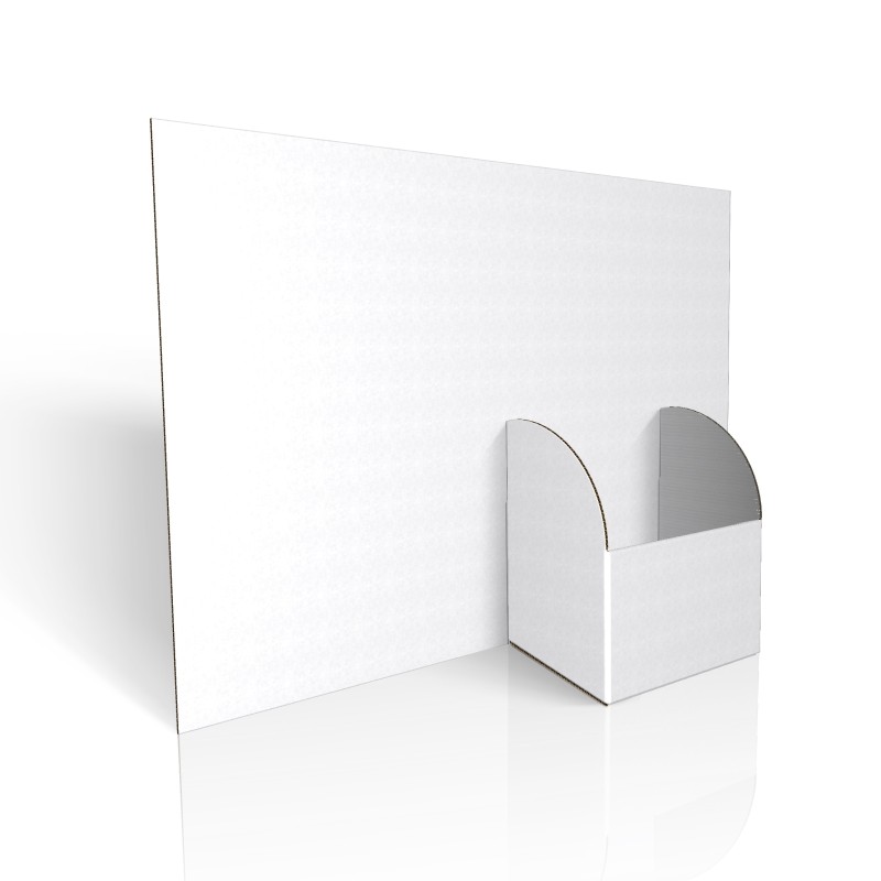 Display orizzontale con tasca laterale